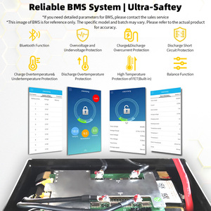 Gokwh Nhà Máy Giá 12V 100AH 200AH 300ah LiFePO4 pin với <span class=keywords><strong>Bluetooth</strong></span> cho năng lượng mặt trời RV Marine nhà năng lượng lưu trữ - Product Image 2