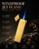 Briquet à gaz en métal fin avec flamme verte, briquet gonflable coupe-vent pour femmes, cadeau personnalisé