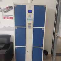 Casier intelligent électronique sécurisé pour colis et livraisons, armoire de retrait autonome pour services express et supermarchés