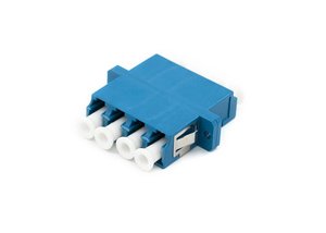 Coupleur à bride FTTH LC <span class=keywords><strong>Quad</strong></span> 4 LC, adaptateur fibre optique compatible IP, monomode/multimode, certifié ISO9001 - Product Image 5