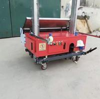 Máquina Automática para Revestir Paredes de Cemento TuoMei, Uso Interior/Exterior, Bomba Ajustable de Arriba a Abajo Incluida, 220/380V, Alto Momento de Carga, 6m