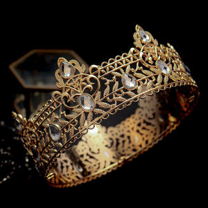 Zhaoyi vend des <span class=keywords><strong>couronnes</strong></span> royales et rondes, eau multicolore baroque rétro, photographie, robes <span class=keywords><strong>de</strong></span> soirée Ac - Product Image 3