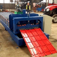 Machine pour fabrication de rouleaux de carreaux, 1 pièce, panneau en aluminium, feuille d'acier de zinc, plaque chromée de forme trapézoïdale, glaçure