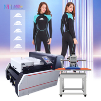 Mesin Printer DTF Meitu A3 Investasi Rendah, Mesin DTF PET, Mesin Press Panas untuk Cetak Kaos