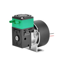 Pompe à eau électrique miniature à faible pression, 12 V 24 V, moteur CC sans balais, micro-pompe à diaphragme, débit réglable 850 ml/min