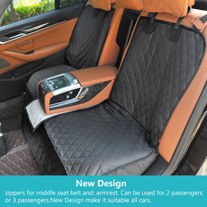 Moustiquaire pour chien de voyage, accessoire de lit de grande qualité, housse pour le siège arrière, lavable et imperméable, motif chat - Product Image 3