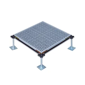 600*600mm Ventilation rate 25% 35% 40% 50% Steel Perforated Panel Raised Floor