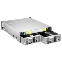 QNAP ES1686dc R2 Dual Controller NAS 16-Bay SAS, Dual Xeon D 8-Core 1.9GHz, 64GB RAM, 4x10GbE SFP+, Penyimpanan dengan Ketersediaan Tinggi