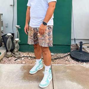 Pantalones Cortos Deportivos DiotSR para Hombre, con Estampado Forestal, de Secado Rápido, para Baloncesto y Running, con Bolsillos - Product Image 4