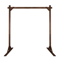 Extérieur rustique champ Style mariage arc bois forêt pelouse scène photographie personnalisé mariage fond support décoration