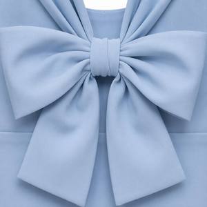 Top Corto da <span class=keywords><strong>Donna</strong></span> Elegante e Confortevole con Fiocco in Nastro Personalizzato, Dettaglio Fiocco in Tessuto, Scollo Rotondo, Reggiseno Aderente per Yoga - Product Image 4