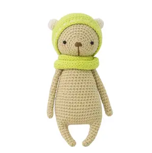 Atacado fábrica direta 100 por cento de algodão, crochê amigurumi, pelúcia, mão, malha, criança, brinquedo real, boneca, brinquedos de pelúcia para crianças