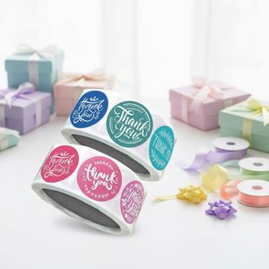 Self-Adhesive Label <b>Roll</b> Rectangular Paper Durable Food Packaging Labels Digital Printing 3 In Core Dia - Product Image 6