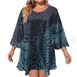 <span class=keywords><strong>Chemisiers</strong></span> pour femmes Grande taille Chemises hawaïennes en gros <span class=keywords><strong>Chemisiers</strong></span> à motifs de <span class=keywords><strong>fleurs</strong></span> Polynésiens <span class=keywords><strong>Chemisiers</strong></span> pour femmes Chemises de plage - Product Image 3