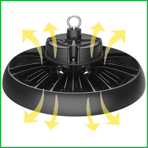 Lámpara LED UFO Industrial de 100w/200w/300W con Certificación ETL, <span class=keywords><strong>Luminaria</strong></span> de Techo para Garajes y Almacenes Comerciales - Product Image 5