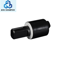 Charnière de siège de toilette moderne en plastique avec amortisseur rotatif et fermeture hydraulique douce pour chambre et bureau à domicile