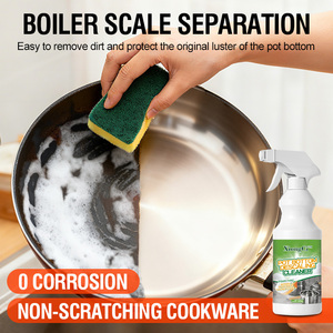 Factory Price High Quality Kitchen Decontamination Paste Stainless Steel Pot With Rust Pot Bottom <strong>Stove</strong> <strong>Top</strong> Stain <strong>Cleaner</strong> - Product Image 5