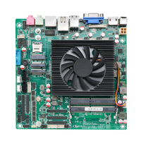 Carte mère industrielle Intel HM370 Mini ITX 8/9/10e génération Série H DDR4 64 Go 6 ports COM Triple affichage Double LAN 2.5G
