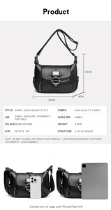 Nuevo Bolso Bandolera de Moda, Gran Capacidad, de Cuero PU Suave, Bolso de Mano para Mujer, Diseño de Lujo - Product Image 3