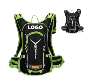 Mochila de nailon de gran capacidad con logotipo personalizado, chaleco de hidratación a la moda, cremallera, bolsa impermeable multifunción para exteriores para - Product Image 1