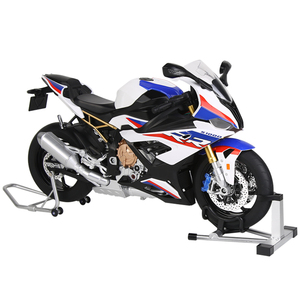 โมเดลรถมอเตอร์ไซค์ S1000RR ขนาด 1:6 ผลิตจากโลหะผสมหล่อขึ้นรู<span class=keywords><strong>ป</strong></span> พร้อมเอฟเฟกต์แสง เสียง และสเปรย์แบบอินเทอร์แอคทีฟ คุณสมบัติเ<span class=keywords><strong>ป</strong></span>ิดด้วยกุญแจ ของขวัญสำหรับนักสะสม - Product Image 1