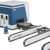 Ligne de traitement automatique CNC 5 axes pour la découpe, le perçage, le marquage et le chanfreinage de poutres en H, machine de découpe laser pour la fabrication de tours en acier
