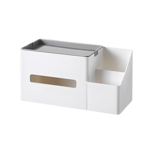Boîte de rangement multifonctionnelle pour bureau, porte-stylos, boîte de rangement en plastique avec tiroir, boîte de rangement - Product Image 1