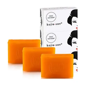 Jabón blanqueador exclusivo para el cuidado de la piel, aceite de zanahoria enriquecido con Ácido Kójico dulce, 135g