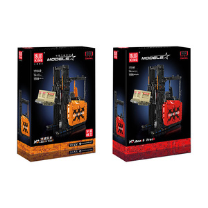 17040-41 Serie Ingeniería ~ Modelo de Montacargas con Estanterías, Juguete de Bloques de Construcción para Niños - Product Image 5