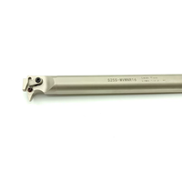 Porte-outil de tour CNC à trou intérieur de type AFDJ MVWNR/L, 72,5 degrés, en acier à ressort S25S/S32T-MVWNR16, OEM, haute efficacité, acier 65HRC