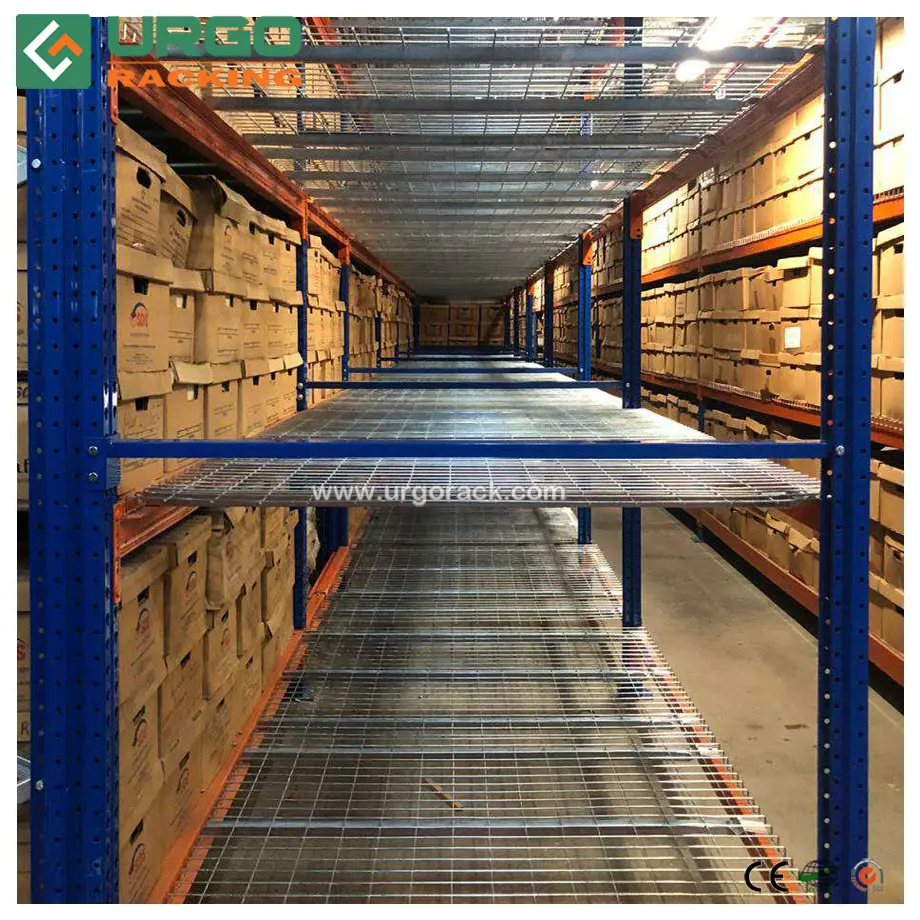 Tugas Berat Dilas Kawat Baja Galvanis Decking Pallet Panel untuk Racking