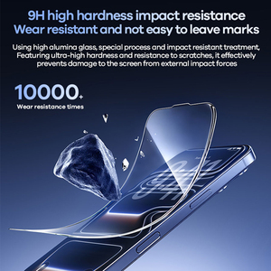 REMAX GL-20 3D Hot Bending Curved Edge 0.33mm Ultra Thin Wholesale 9H Tempered Glass Screen Protector for <strong>iPhone</strong> 16 17 Pro Max - Product Image 5