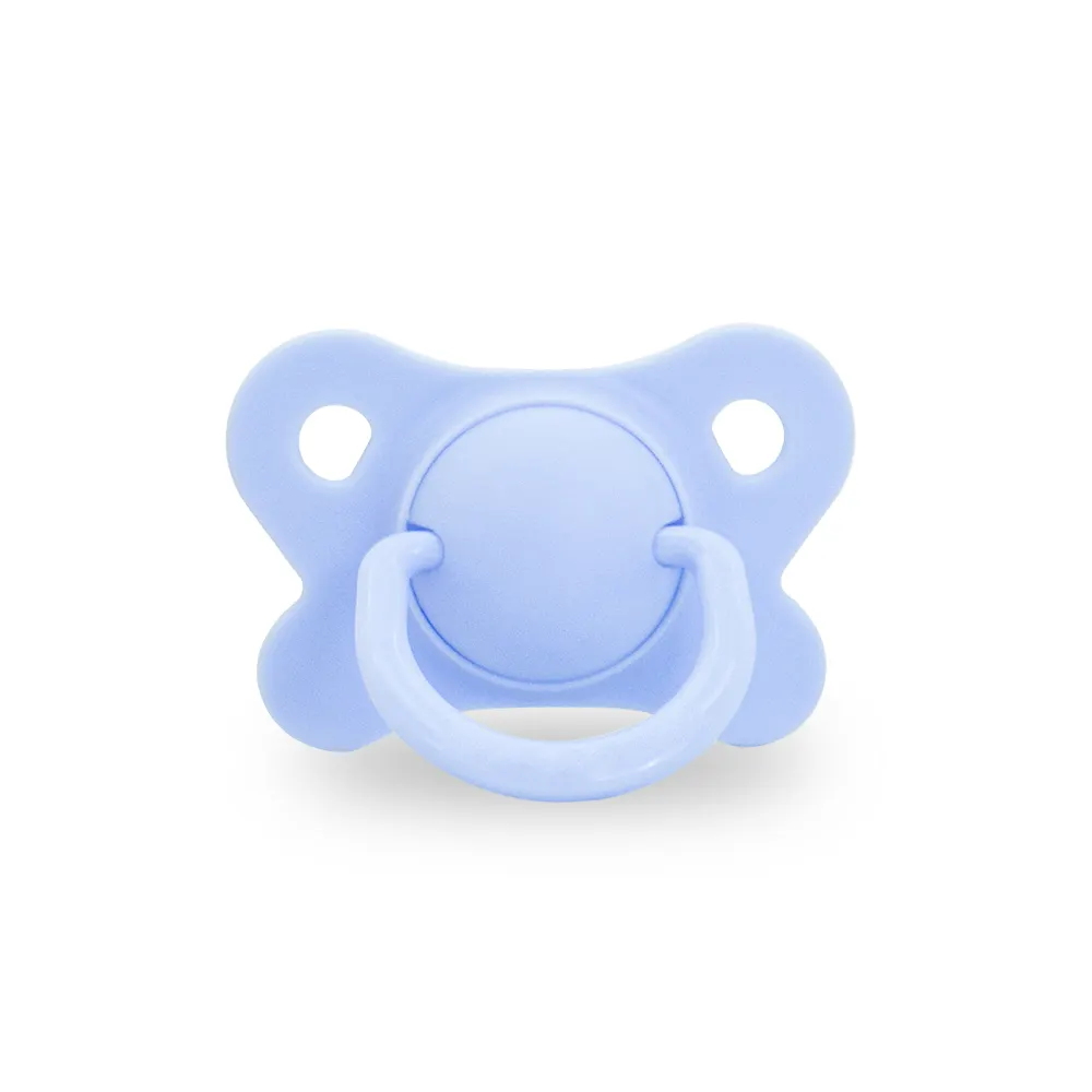 Durable Silicone Teat Nipple 100% Food Grade Newborns & Babies Smoother 6 Month+ Silicone Baby Pacifier