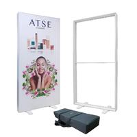 Boîte à lumière LED moderne Conception et construction de cabine Boîte à lumière LED lumineuse pour l'affichage de la marque