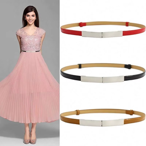 Fashion PU Leather per le donne morbido abito cinture ampio corsetto fascia fascia da smoking Pasek Damski femminile <span class=keywords><strong>bordeaux</strong></span> <span class=keywords><strong>cintura</strong></span> ragazze Riem 8230614 - Product Image 2