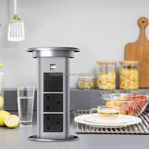 Bảng <span class=keywords><strong>Pop</strong></span> Up Ổ Cắm Điện Ổ Cắm Ổ Cắm Có Thể Thu Vào Cho Mặt Bàn Bàn - Product Image 6