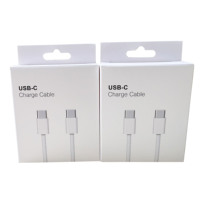 Câble de charge rapide USB-C vers USB-C 60W de haute qualité pour iPhone 17, 16, 15 Pro Max, 14 – Chargeur mural et câble de données USB-C