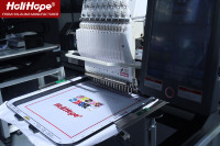 Machine à broder pour T-shirt plat avec marque maya pour boutique de design industriel holihope simple tête casquette ordinateur couture