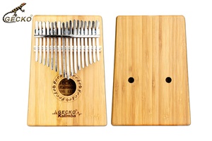 <span class=keywords><strong>Kalimba</strong></span> Gecko K17BA en bambou, vente en gros, piano à pouces à 17 touches, mbira <span class=keywords><strong>kalimba</strong></span> pour enfants et adultes débutants - Product Image 2