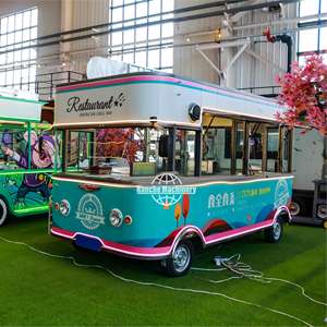 รถขายอาหารเคลื่อนที่ใช้ไฟฟ้าสำหรับร้านกาแฟ - ขายอาหารว่าง ไอศกรีม โครงสร้างสแตนเลส ความยาว 5.5 เมตร รับประกัน 2 ปี - Product Image 5