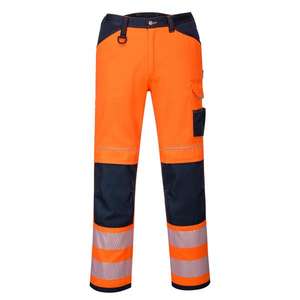 PORTWEST - PW340ONR38 PW3 Pantalón DE TRABAJO naranja/azul marino de alta visibilidad-EAN 5036108307616 ROPA DE TRABAJO DE LA HI-VIS - Product Image 1