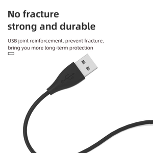 Adaptador de base de carga con cable USB para <span class=keywords><strong>Amazfit</strong></span> GTR 2(2) <span class=keywords><strong>GTS</strong></span> 2(2) Bip <span class=keywords><strong>U</strong></span> 2E blindado por Braid Jacket TPE - Product Image 3