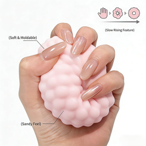 JITENG Pelotas Antiestrés Blandas y Sonoras con Textura de Hielo, Juguetes Sensoriales Fidget para Aliviar la <span class=keywords><strong>Ansiedad</strong></span>, el Estrés, la Concentración y la Relajación - Product Image 3