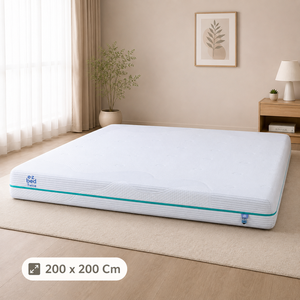 Le matelas en mousse E Z Bed Twice offre un confort équilibré à double sensation avec une mousse haute densité pour une qualité de sommeil fiable. - Product Image 1