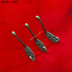 Zinc Alloy Coat Hooks <b>Wall</b> <b>Mounted</b> Heavy Duty Rustic Design For Cabinet Use - Product Image 1