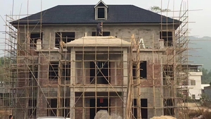 Tuiles de toit <span class=keywords><strong>en</strong></span> métal revêtues de pierre de style europé<span class=keywords><strong>en</strong></span>, tuiles de toit <span class=keywords><strong>en</strong></span> métal ondulées originales - Product Image 4