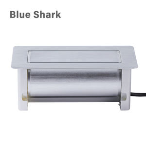 Prise électrique encastrée avec plaques frontales personnalisables, en alliage d'aluminium, avec prise USB rotative à bascule motorisée, prise <span class=keywords><strong>de</strong></span> table à bascule motorisée - Product Image 3