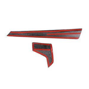 Pour <span class=keywords><strong>BMW</strong></span> G20 Garniture intérieure en fibre de carbone Série <span class=keywords><strong>3</strong></span> 2019 à <span class=keywords><strong>2022</strong></span> G28 Fibre de carbone sèche Console centrale de voiture Panneau d'instruments Décoratif - Product Image 4