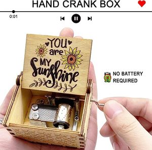 Carillon a manovella con dipinti colorati-un bel <span class=keywords><strong>regalo</strong></span> <span class=keywords><strong>per</strong></span> gli amanti <span class=keywords><strong>della</strong></span> <span class=keywords><strong>musica</strong></span>. Carillon a otto toni. - Product Image 4