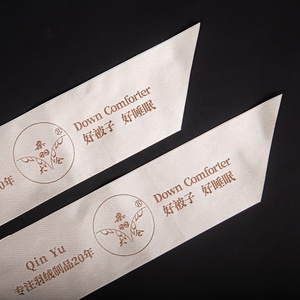 Biểu tượng tùy chỉnh đầy đủ màu sắc in ấn satin kích thước lớn góc nhãn Nệm nhãn - Product Image 3